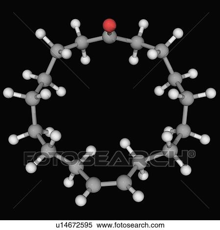 Civetone molecule View Large Illustration Stock Illustration - Civetone molecule. Fotosearch