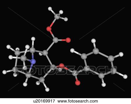Cocaine drug molecule View Large Illustration Stock Illustration - Cocaine drug molecule. Fotosearch