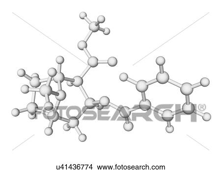 Cocaine drug molecule View Large Illustration Stock Illustration - Cocaine drug molecule. Fotosearch