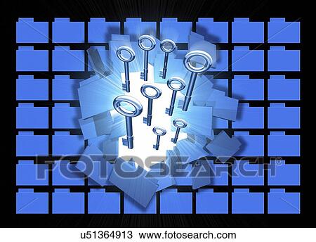 Computer hacking, conceptual artwork View Large Illustration Drawing - Computer hacking, conceptual artwork. Fotosearch