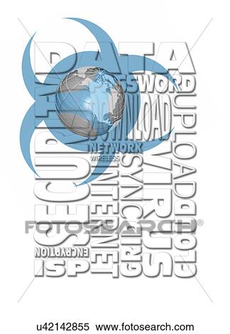 Computer virus, conceptual artwork View Large Illustration Stock Illustration - Computer virus, conceptual artwork. Fotosearch