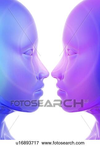 Stock Illustration - Consciousness, conceptual artwork. Fotosearch
