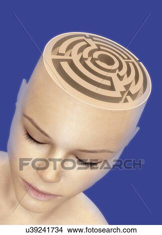 Consciousness, conceptual artwork View Large Illustration Stock Illustration - Consciousness, conceptual artwork. Fotosearch