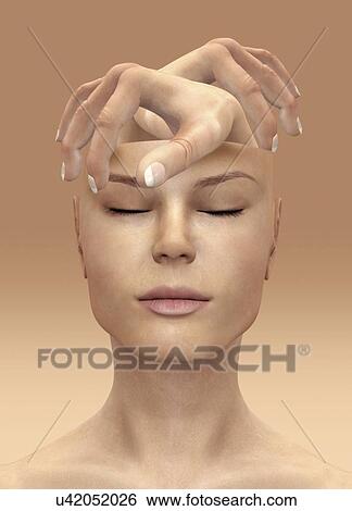 Consciousness, conceptual artwork View Large Illustration Stock Illustration - Consciousness, conceptual artwork. Fotosearch