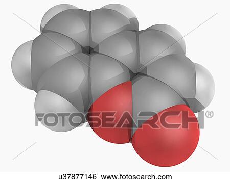 Stock Illustration - Coumarin molecule. Fotosearch