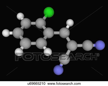 CS gas molecule View Large Illustration Clipart - CS gas molecule. Fotosearch