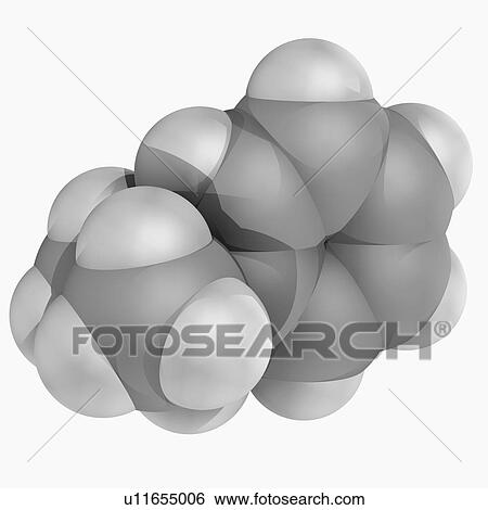 Cumene molecule View Large Illustration Stock Illustration - Cumene molecule. Fotosearch