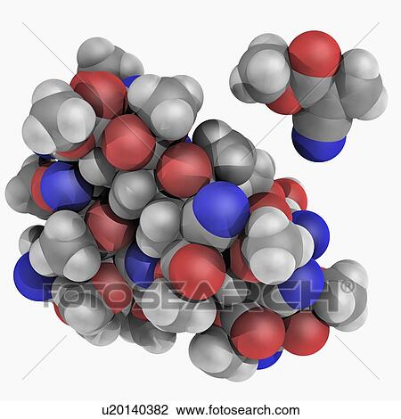 Cyanoacrylate molecule View Large Illustration Drawing - Cyanoacrylate molecule. Fotosearch