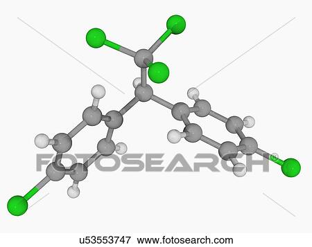 DDT insecticide molecule View Large Illustration Stock Illustration - DDT insecticide molecule. Fotosearch