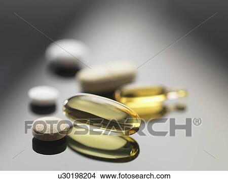 Dietary supplements View Large Illustration Stock Illustration - Dietary supplements. Fotosearch