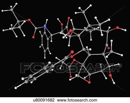 Docetaxel drug molecule View Large Illustration Drawing - Docetaxel drug molecule. Fotosearch