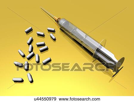 Drugs, artwork View Large Illustration Stock Illustration - Drugs, artwork. Fotosearch