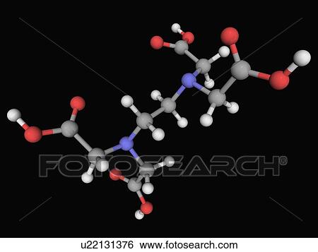 Edetic acid molecule View Large Illustration Stock Illustration - Edetic acid molecule. Fotosearch