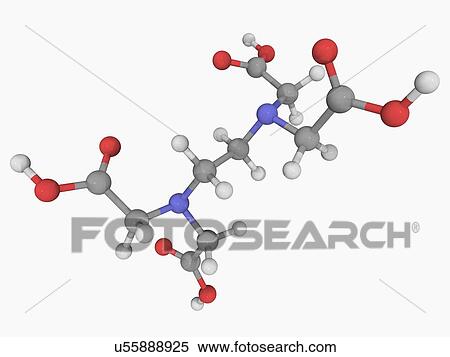 Edetic acid molecule View Large Illustration Stock Illustration - Edetic acid molecule. Fotosearch