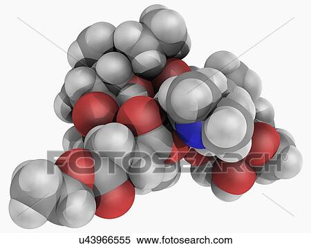 Erythromycin ethylsuccinate drug molecule View Large Illustration Stock Illustration - Erythromycin ethylsuccinate drug molecule. Fotosearch