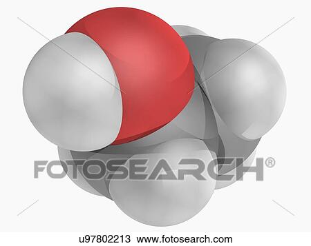 Ethanol molecule View Large Illustration Drawing - Ethanol molecule. Fotosearch