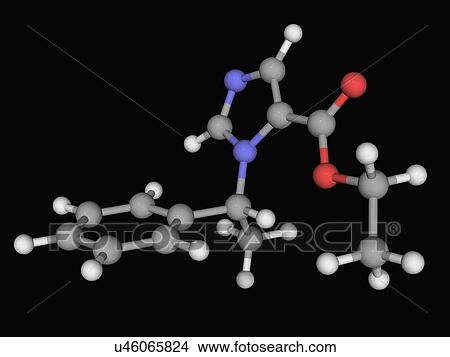 Etomidate drug molecule View Large Illustration Stock Illustration - Etomidate drug molecule. Fotosearch