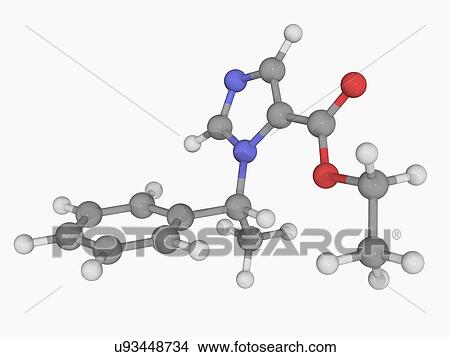 Etomidate drug molecule View Large Illustration Stock Illustration - Etomidate drug molecule. Fotosearch