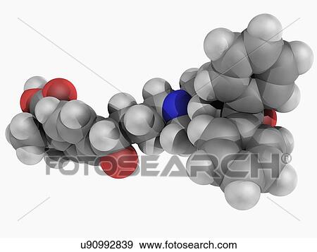 Fexofenadine drug molecule View Large Illustration Stock Illustration - Fexofenadine drug molecule. Fotosearch