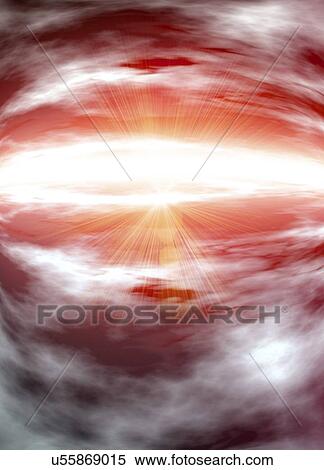 Stock Illustration - Flash of light, artwork. Fotosearch
