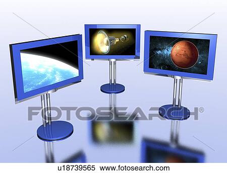 Flight to Mars, conceptual artwork View Large Illustration Stock Illustration - Flight to Mars, conceptual artwork. Fotosearch