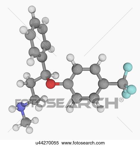 Fluoxetine drug molecule View Large Illustration Stock Illustration - Fluoxetine drug molecule. Fotosearch