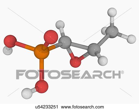 Fosfomycin drug molecule View Large Illustration Clip Art - Fosfomycin drug molecule. Fotosearch
