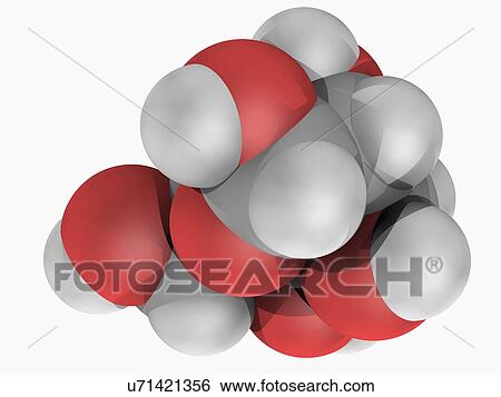 Galactose molecule View Large Illustration Stock Illustration - Galactose molecule. Fotosearch