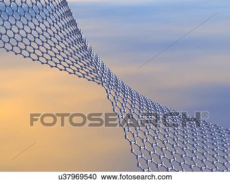 Graphene sheet, artwork View Large Illustration Clipart - Graphene sheet, artwork. Fotosearch