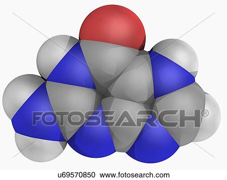 Guanine molecule View Large Illustration Clipart - Guanine molecule. Fotosearch