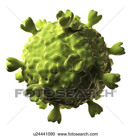 HIV particle View Large Illustration Clipart - HIV particle. Fotosearch