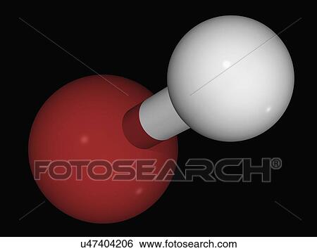 Hydrobromic acid molecule View Large Illustration Stock Illustration - Hydrobromic acid molecule. Fotosearch