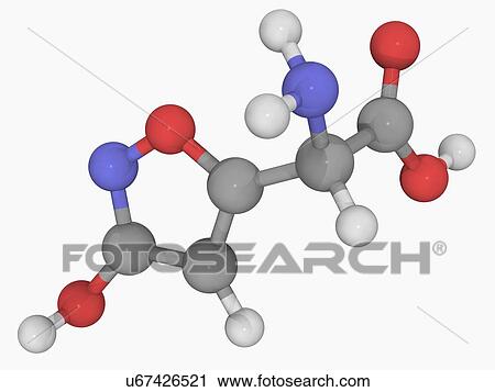 Ibotenic acid drug molecule View Large Illustration Clip Art - Ibotenic acid drug molecule. Fotosearch