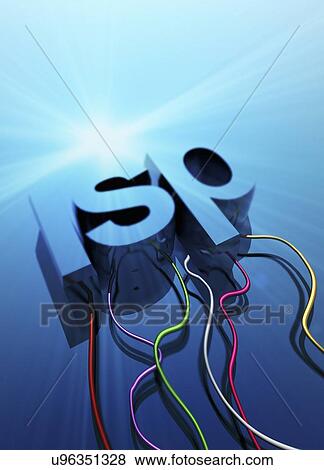 Internet service provider, artwork View Large Illustration Stock Illustration - Internet service provider, artwork. Fotosearch