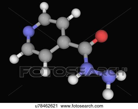 Isoniazid drug molecule View Large Illustration Clip Art - Isoniazid drug molecule. Fotosearch