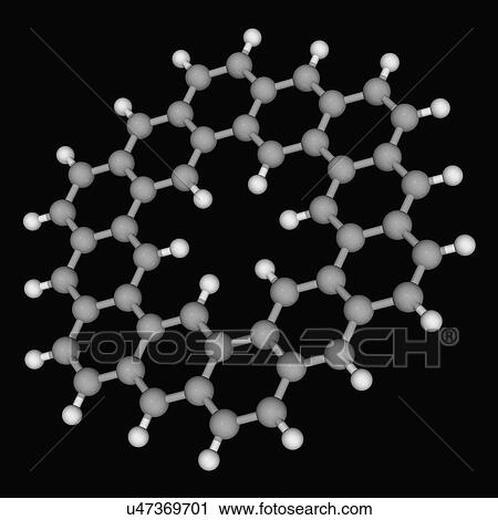 Kekulene molecule View Large Illustration Clip Art - Kekulene molecule. Fotosearch