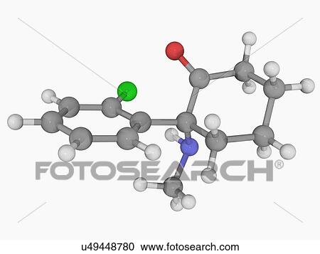 Ketamine drug molecule View Large Illustration Clipart - Ketamine drug molecule. Fotosearch