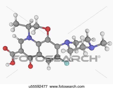 Levofloxacin drug molecule View Large Illustration Stock Illustration - Levofloxacin drug molecule. Fotosearch