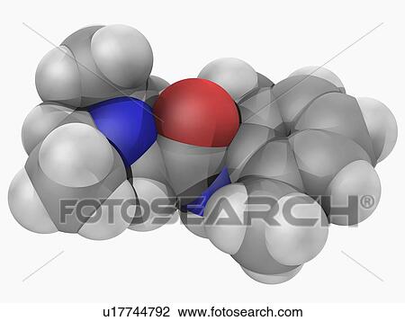 Lidocaine drug molecule View Large Illustration Drawing - Lidocaine drug molecule. Fotosearch