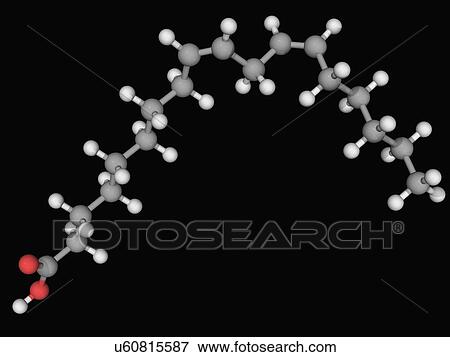 Linoleic acid molecule View Large Illustration Stock Illustration - Linoleic acid molecule. Fotosearch