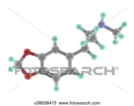 MDMA drug molecule View Large Illustration Drawing - MDMA drug molecule. Fotosearch