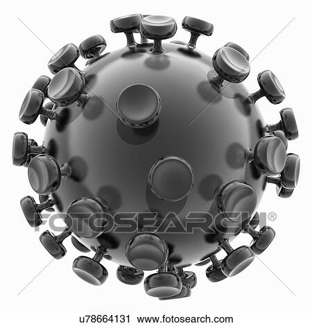 Clip Art - Medical nanoparticles, conceptual image. Fotosearch