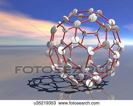 Drawing - Medical nanoparticles, conceptual image. Fotosearch
