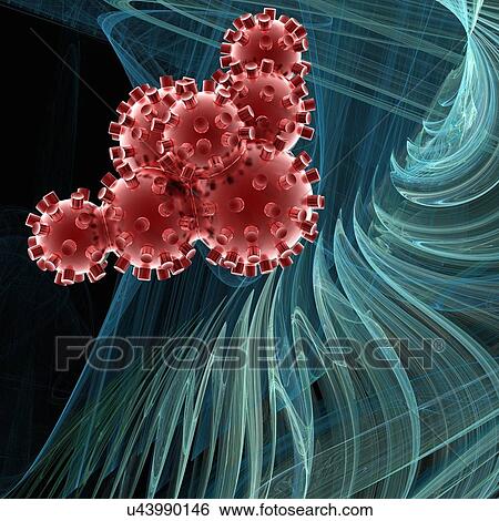 Medical nanoparticles, conceptual image View Large Illustration Stock Illustration - Medical nanoparticles, conceptual image. Fotosearch