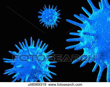Medical nanoparticles, conceptual image View Large Illustration Stock Illustration - Medical nanoparticles, conceptual image. Fotosearch