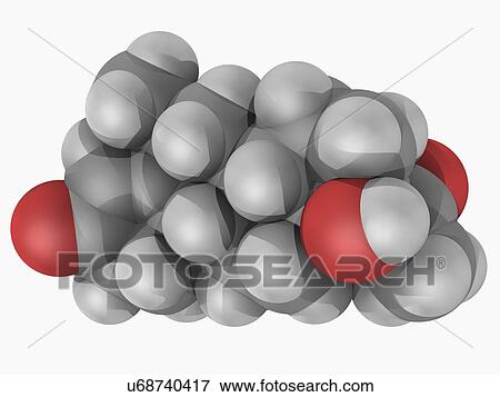 Medroxyprogesterone drug molecule View Large Illustration Stock Illustration - Medroxyprogesterone drug molecule. Fotosearch