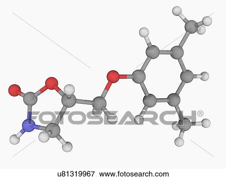 Metaxalone drug molecule View Large Illustration Stock Illustration - Metaxalone drug molecule. Fotosearch