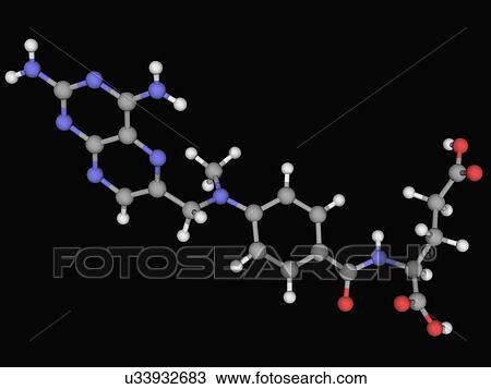 Methotrexate drug molecule View Large Illustration Drawing - Methotrexate drug molecule. Fotosearch