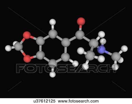 Methylone drug molecule View Large Illustration Stock Illustration - Methylone drug molecule. Fotosearch