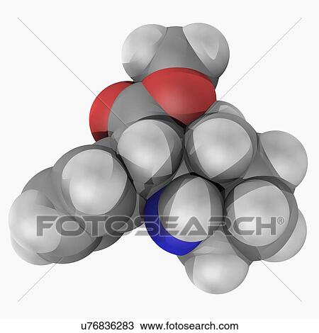 Methylphenidate drug molecule View Large Illustration Drawing - Methylphenidate drug molecule. Fotosearch
